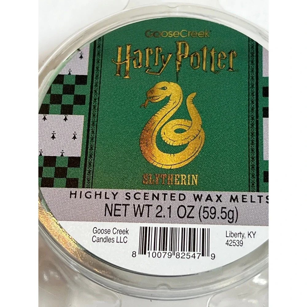 Goose Creek Harry Potter Slytherin Wax‎ Melts Net Wt 2.1 Oz 2 Pack - BRAND NEW
